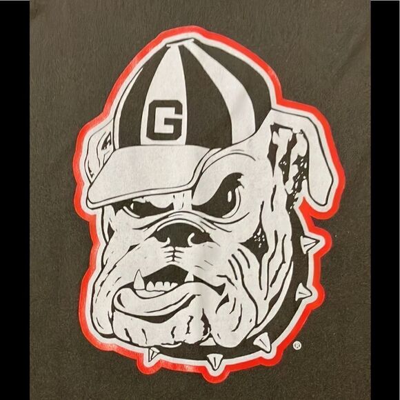 GA Bulldog UGA Camo Back Long Sleeve Tee - Picture 2 of 9